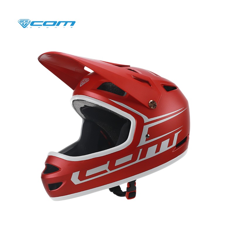 Casco Integral niños ComSports Flaming Red