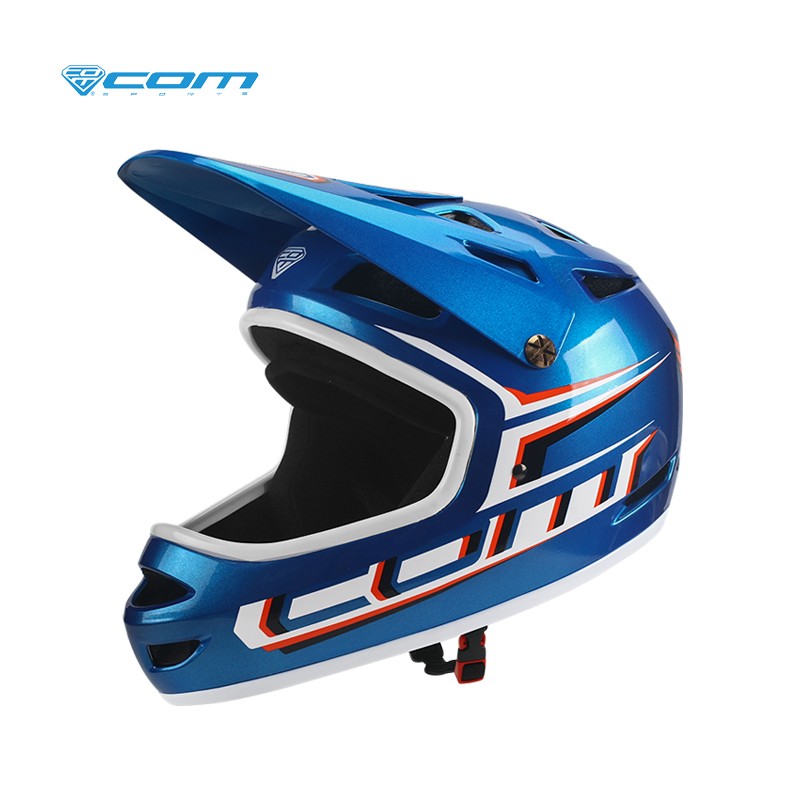 Casco Integral niños ComSports Volcano Blue