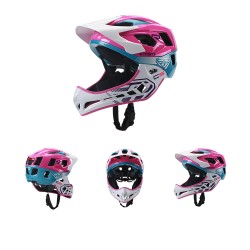 Casco Integral Niñas ComSports Pink C5