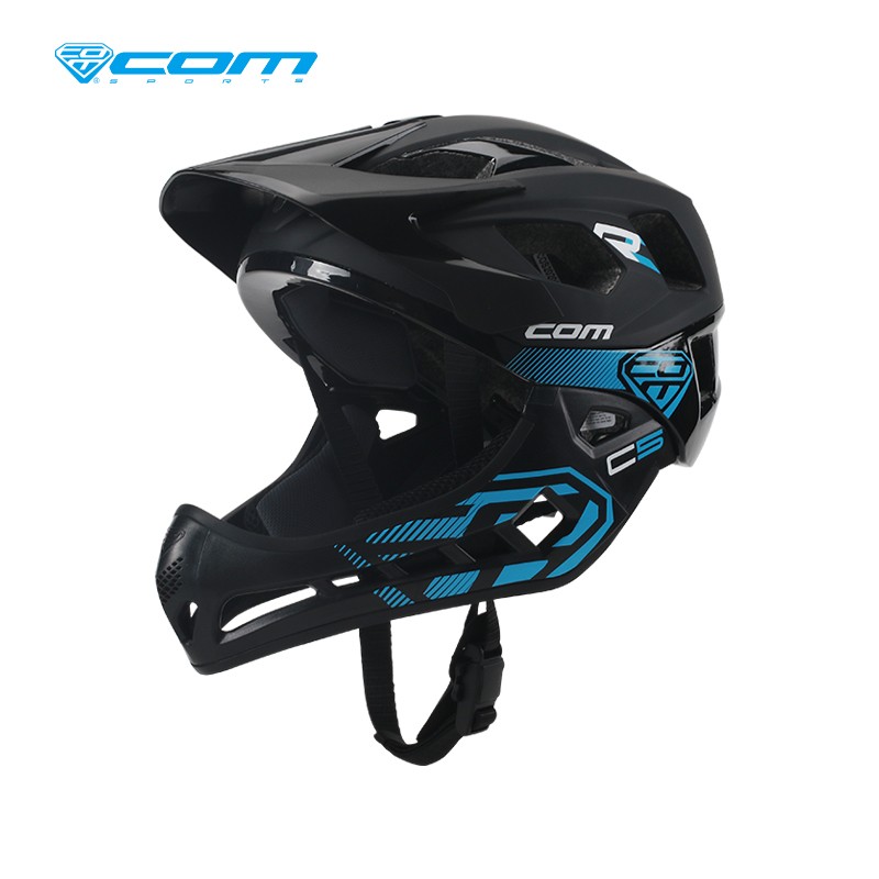 Casco Integral Black ComSports C5