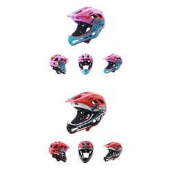 Casco Integral Niñas ComSports Pink C3