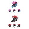 Casco Integral Niñas ComSports Pink C3