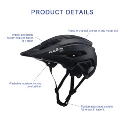 Casco MTB COmSport Ham1 pro ham1 black