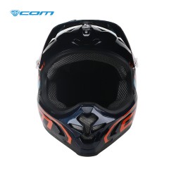 Casco Integral MTB Allcross Orange BLue ComSports