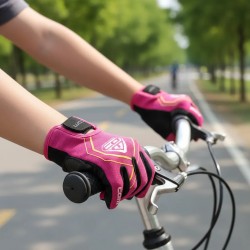 Guante Bicicleta niños talla 8 Pink
