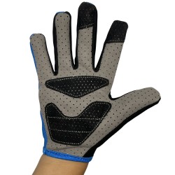 Guante Bicicleta niños talla 8 AZUL